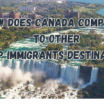 how does canada compares to other top immigrants destination