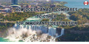 how does canada compares to other top immigrants destination