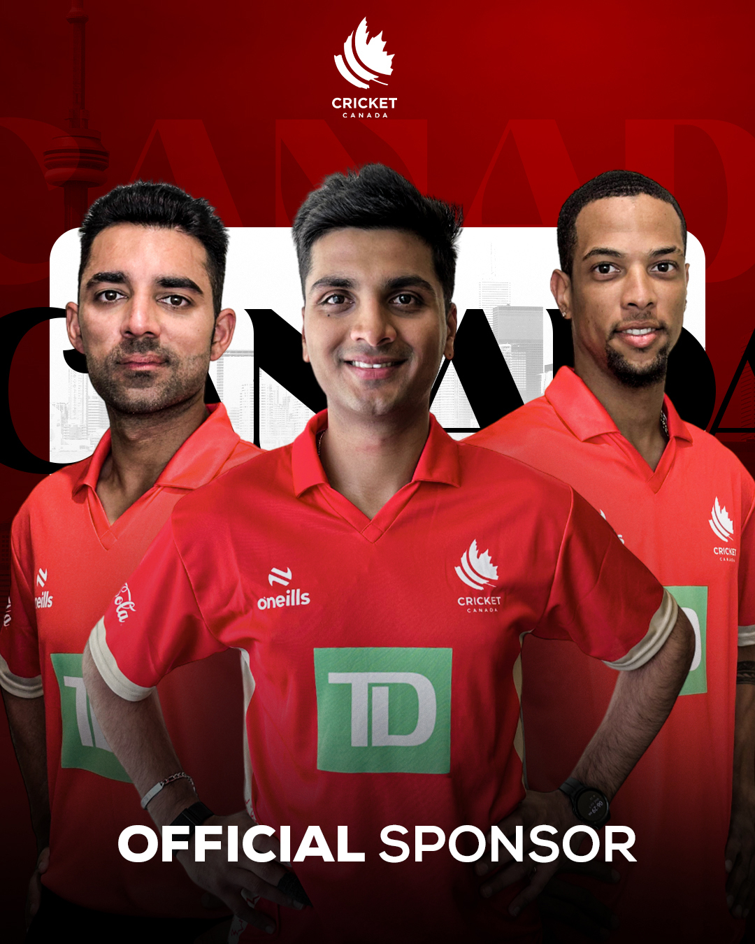 TD Bank Group and Cricket Canada unveil new sponsorship agreement